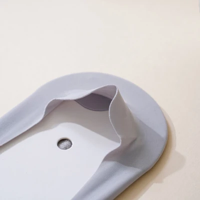 Gambar Ataru Set 2 Pasang Kaos Kaki Wanita Invisible - Abu-Abu