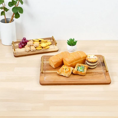 Gambar Cooking Color Sayo Nampan Saji Rectangular Set 2 pcs