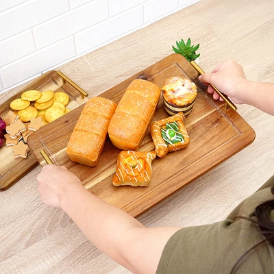 Gambar Cooking Color Sayo Nampan Saji Rectangular Set 2 pcs