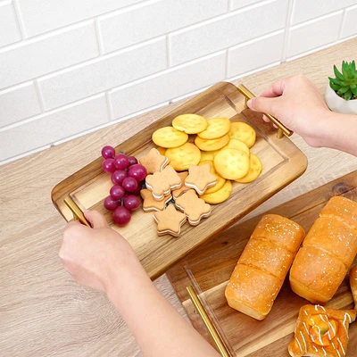 Gambar Cooking Color Sayo Nampan Saji Rectangular Set 2 pcs