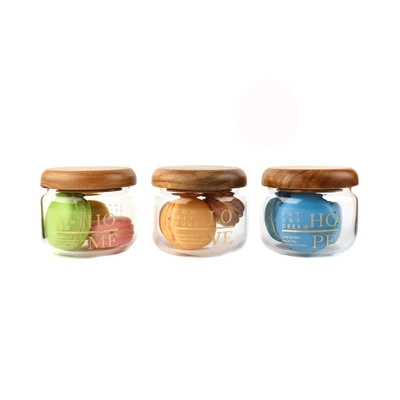 Gambar Informa Keisha Petite Stoples Kaca 220 ml Set 3 pcs Transparan - Cokelat