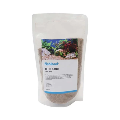 Gambar Fishland Batu Pasir Tegu Dekorasi 1 kg