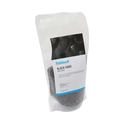 Gambar Fishland Gravel Pasir Hitam 1 kg
