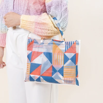 Gambar Ataru Jas Hujan Panjang PVC Pattern