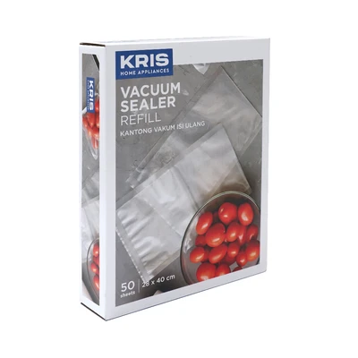 Gambar Kris Kantong Vacuum Isi Ulang 28x40 cm Set 50 Pcs Transparan