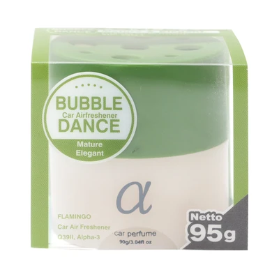 Gambar Flamingo Bubble Dance Pengharum Mobil Alpha-3 - Hijau