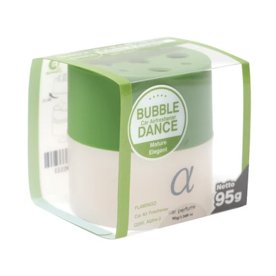 Gambar Flamingo Bubble Dance Pengharum Mobil Alpha-3 - Hijau