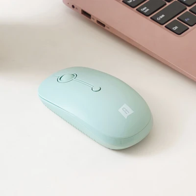 Gambar Ataru Mouse Wireless I330 - Hijau Dusty