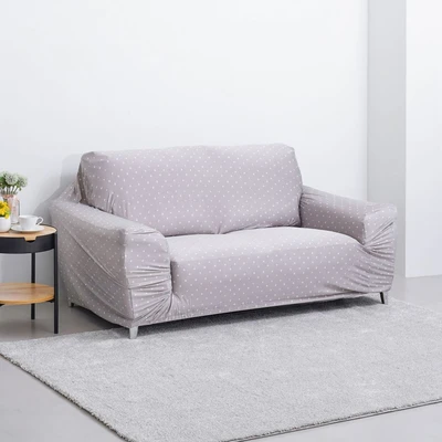 Gambar Informa Cross Sarung Sofa Polyester 245x120 cm - Cokelat