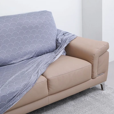 Gambar Informa Arches Sarung Sofa Polyester 245x160 cm - Abu-Abu
