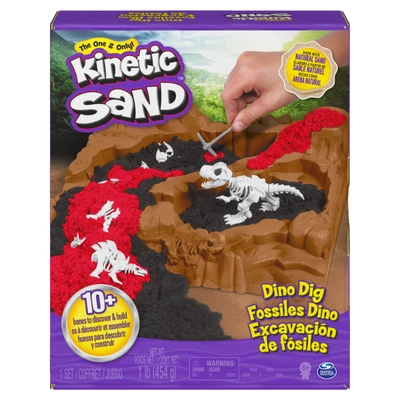 Gambar Kinetic Sand Playset Digging Dinos Mainline 71480