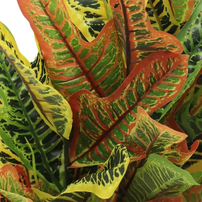 Gambar Arthome Tanaman Artifisial Codiaeum Dengan Pot 45x45x90 cm - Hijau