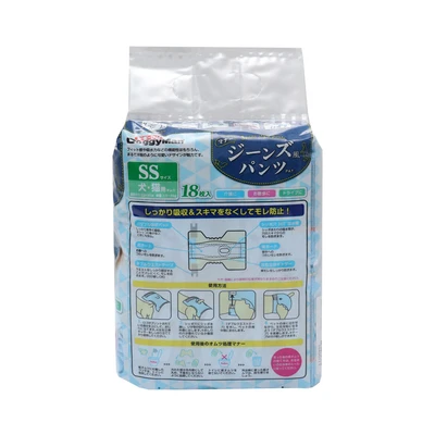 Gambar Doggyman Popok Hewan Ukuran SS Set 18 pcs