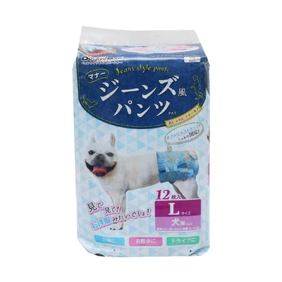 Gambar Doggyman Popok Hewan Ukuran L Set 12 pcs