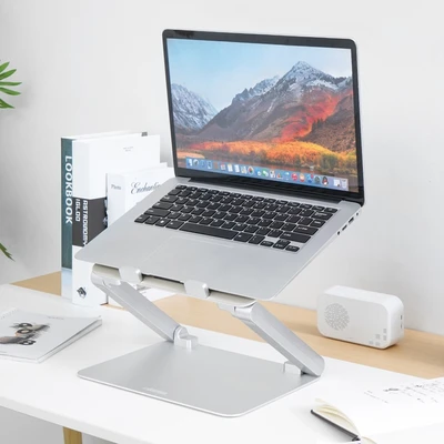 Gambar Informa Lucca Laptop Stand Lipat Aluminium - Silver