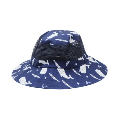 Gambar Ataru Topi Bucket Anak Mesh - Biru