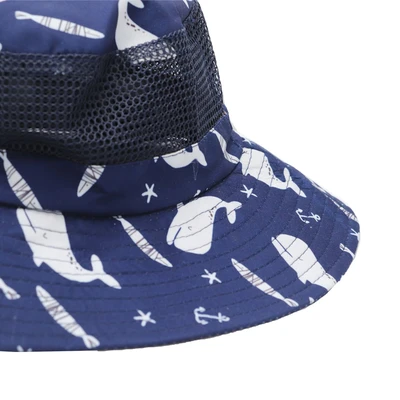 Gambar Ataru Topi Bucket Anak Mesh - Biru