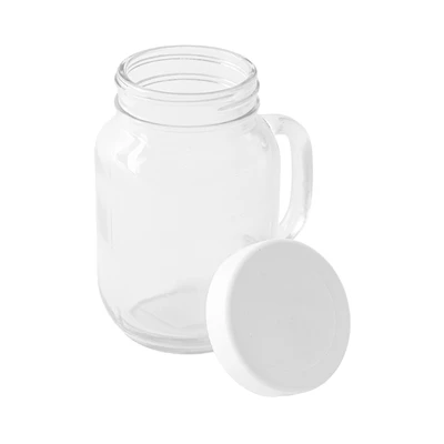 Gambar Pendopo Mason Mug Kaca 300 ml Transparan