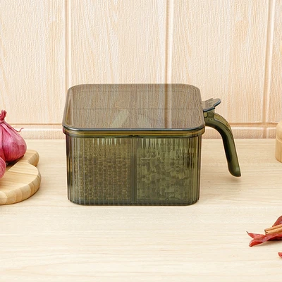 Gambar Informa Ruby Tempat Bumbu Dapur Plastik Dengan Sekat - Hijau