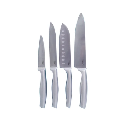 Gambar Cooking Color 4 Pcs Leto Pisau Dapur - Silver
