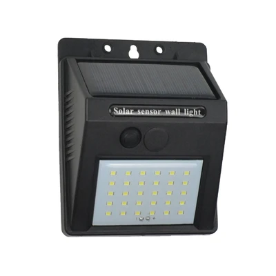 Gambar Krisbow Zura Lampu Dinding Outdoor Solar 50 Lumens 6500k