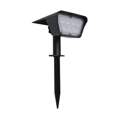 Gambar Krisbow Zura Lampu Sorot Taman Single Solar 1l 200 Lumens 6500k