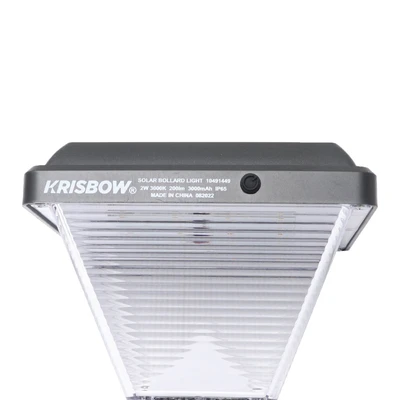 Gambar Krisbow Arna Lampu Taman Solar Bollard 200 Lumens