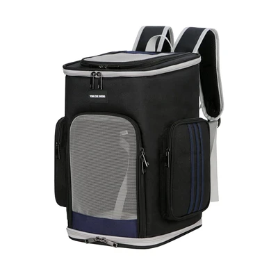 Gambar Pet Kingdom Tas Ransel Hewan Portabel Breathable - Hitam