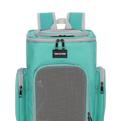 Gambar Pet Kingdom Tas Hewan Peliharaan Portabel Breathable - Hijau