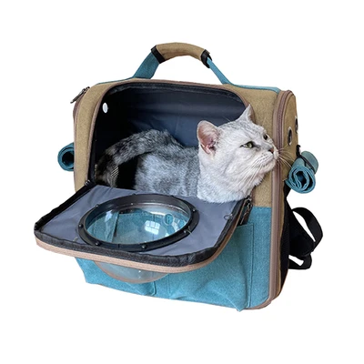 Gambar Pet Kingdom Tas Hewan Peliharaan Space Xb40 - Cokelat Khaki