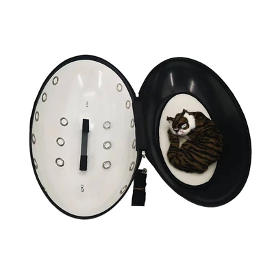 Gambar Pet Kingdom Tas Hewan Peliharaan Cover Transparan - Abu-Abu