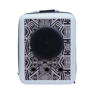 Gambar Pet Kingdom Tas Hewan Peliharaan Square Space - Monokrom
