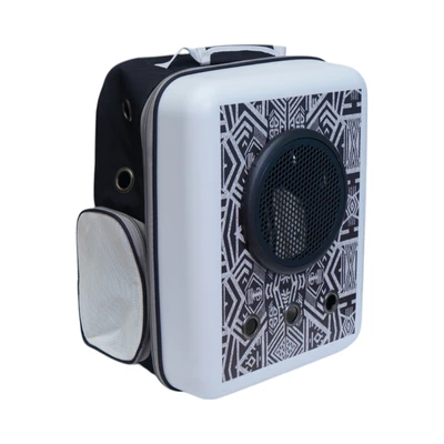 Gambar Pet Kingdom Tas Hewan Peliharaan Square Space - Monokrom