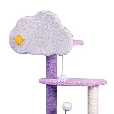 Gambar Pet Kingdom Ukuran S Clouds Mainan Garukan Kucing