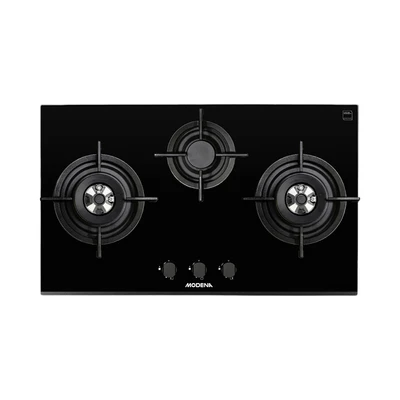 Gambar Modena Kompor Tanam 3 Tungku Bh 2933 Lj 90 cm - Hitam