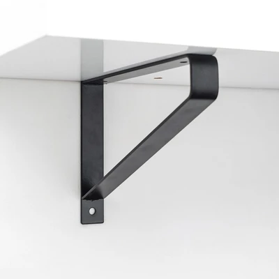 Gambar Masterspace Bracket Rak Dinding Industrial 17 cm - Hitam