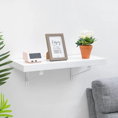 Gambar Masterspace Bracket Rak Dinding Industrial 17 cm - Putih