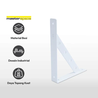 Gambar Masterspace Siku Rak Heavy Duty - Putih