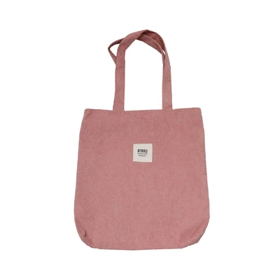 Gambar Ataru Tote Bag Corduroy - Pink