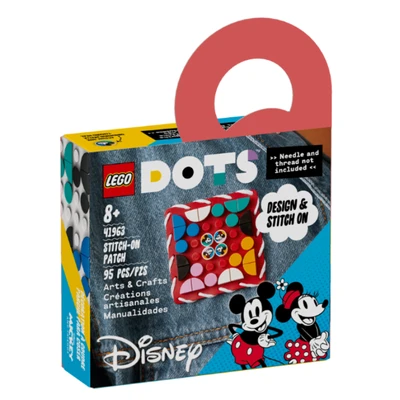 Gambar LEGO Dots Mickey And Minnie Mouse Stitch On Patch 41963