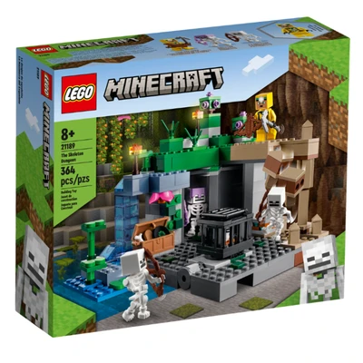 Gambar LEGO Minecraft The Skeleton Dungeon Set 364 Pcs 21189 - Mix