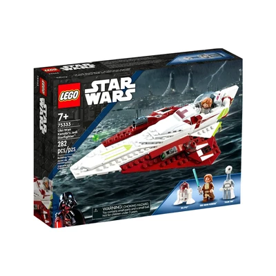 Gambar LEGO Star Wars Obi Wan Kenobis Jedi Starfighter 75333