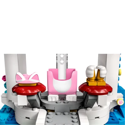 Gambar LEGO Super Mario Cat Peach Suit And Frozen Tower Expansion Set 71407
