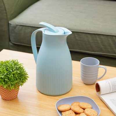 Gambar Selma Bella Teko Vacuum Flask Kaca 1 Liter - Biru