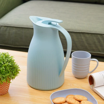 Gambar Selma Bella Teko Vacuum Flask Kaca 1 Liter - Biru