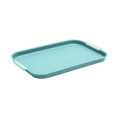 Gambar Selma Mario Nampan Saji Plastik PP 38x25.5 cm - Hijau