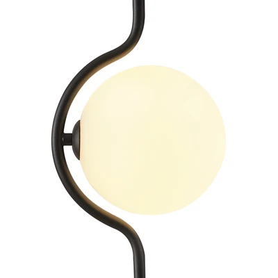 Gambar Eglare Nordic Lampu Lantai G9 D15 - Hitam