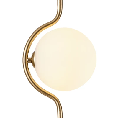 Gambar Eglare Nordic Lampu Lantai G9 D15 - Gold