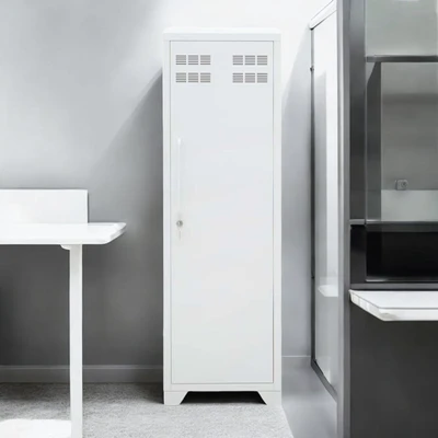 Gambar Informa Orla Lemari Arsip Kantor Metal 1 Pintu - Putih