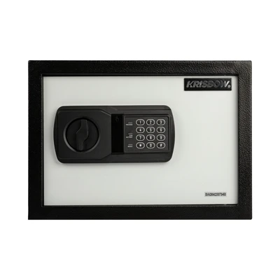 Gambar Krisbow Brankas Besi Digital 35x25x25 cm 25NEK - Hitam/Putih